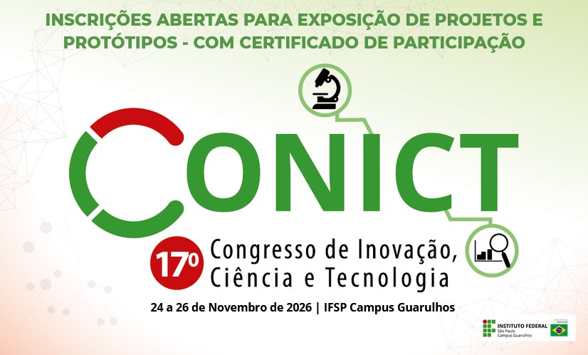 Banner Exposicao CONICT 2026