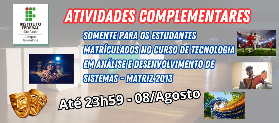 Atividades Complementares 01 1