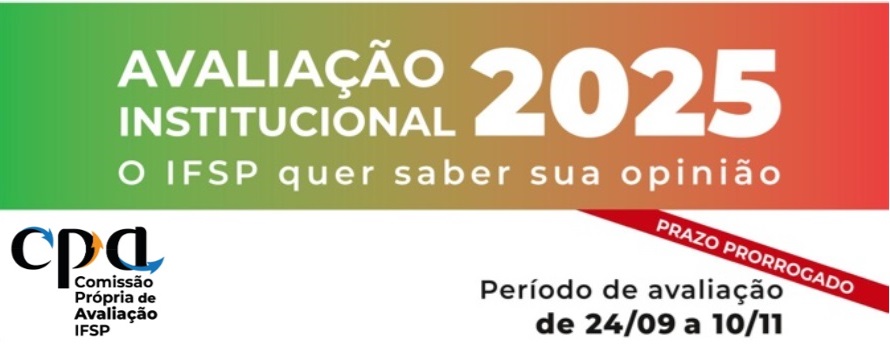 Avaliação Institucional 2025: prazo prorrogado