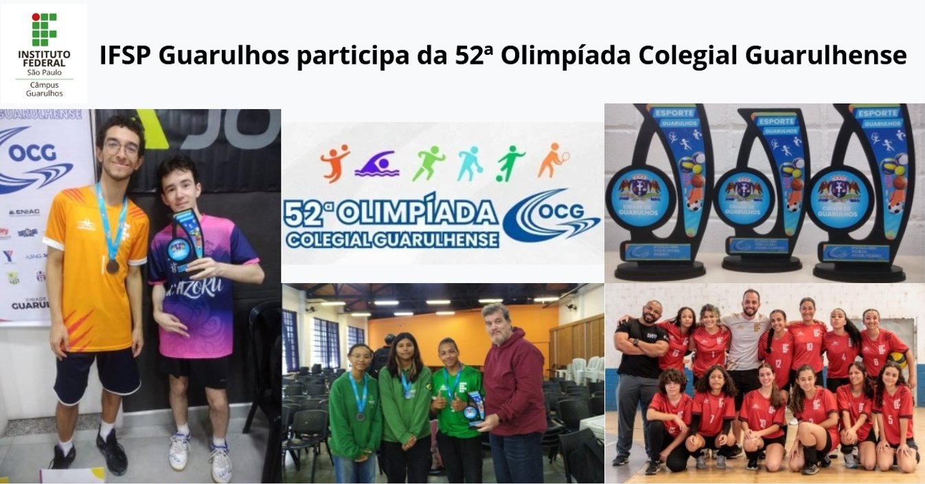 IFSP Guarulhos participa da 52ª Olimpíada Colegial Guarulhense