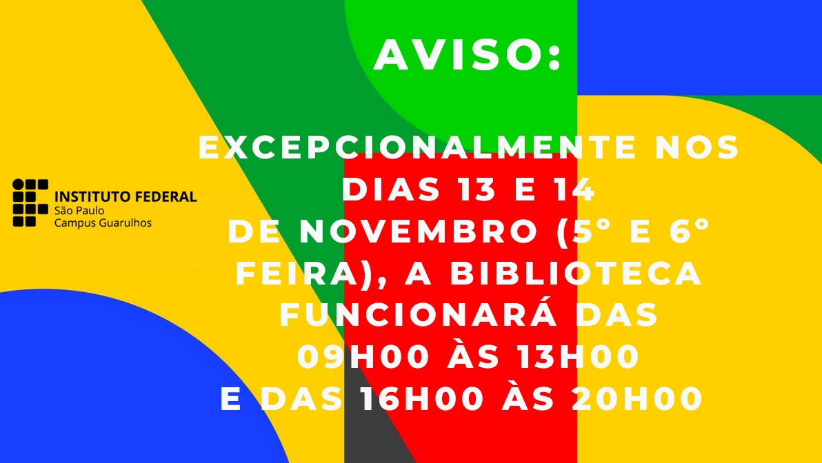 Aviso Biblioteca