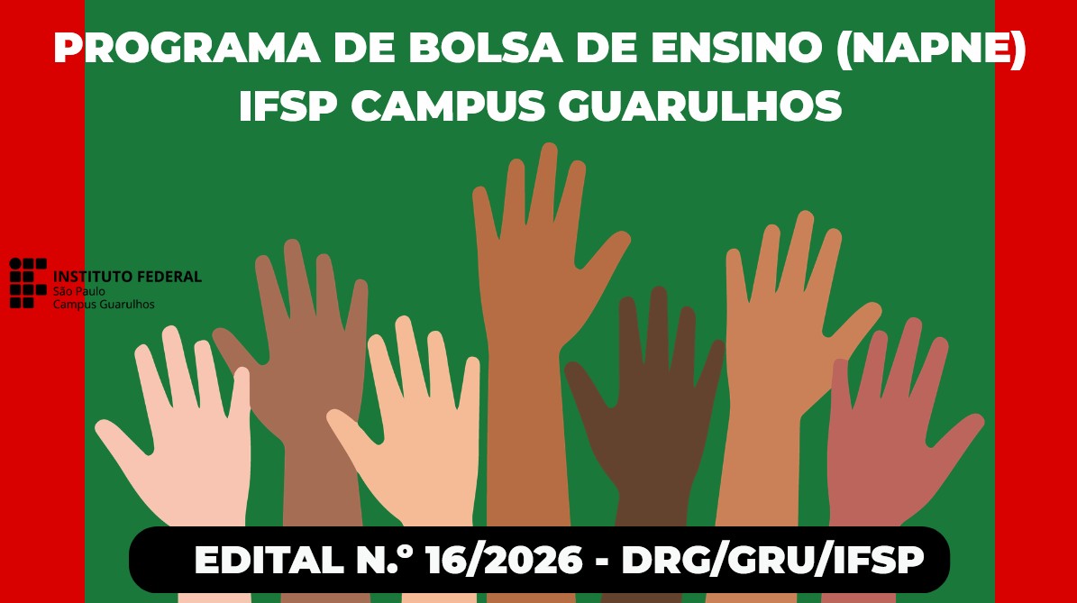 Banner Bolsa ensino NAPNE 1 2026
