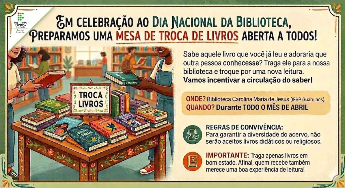 Banner Espaco Troca Livros