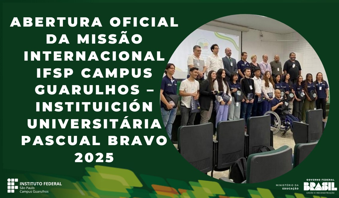 Banner IFSP GRU Pascual Bravo 2025