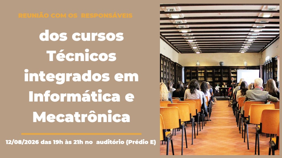 Reunião de pais e responsáveis 