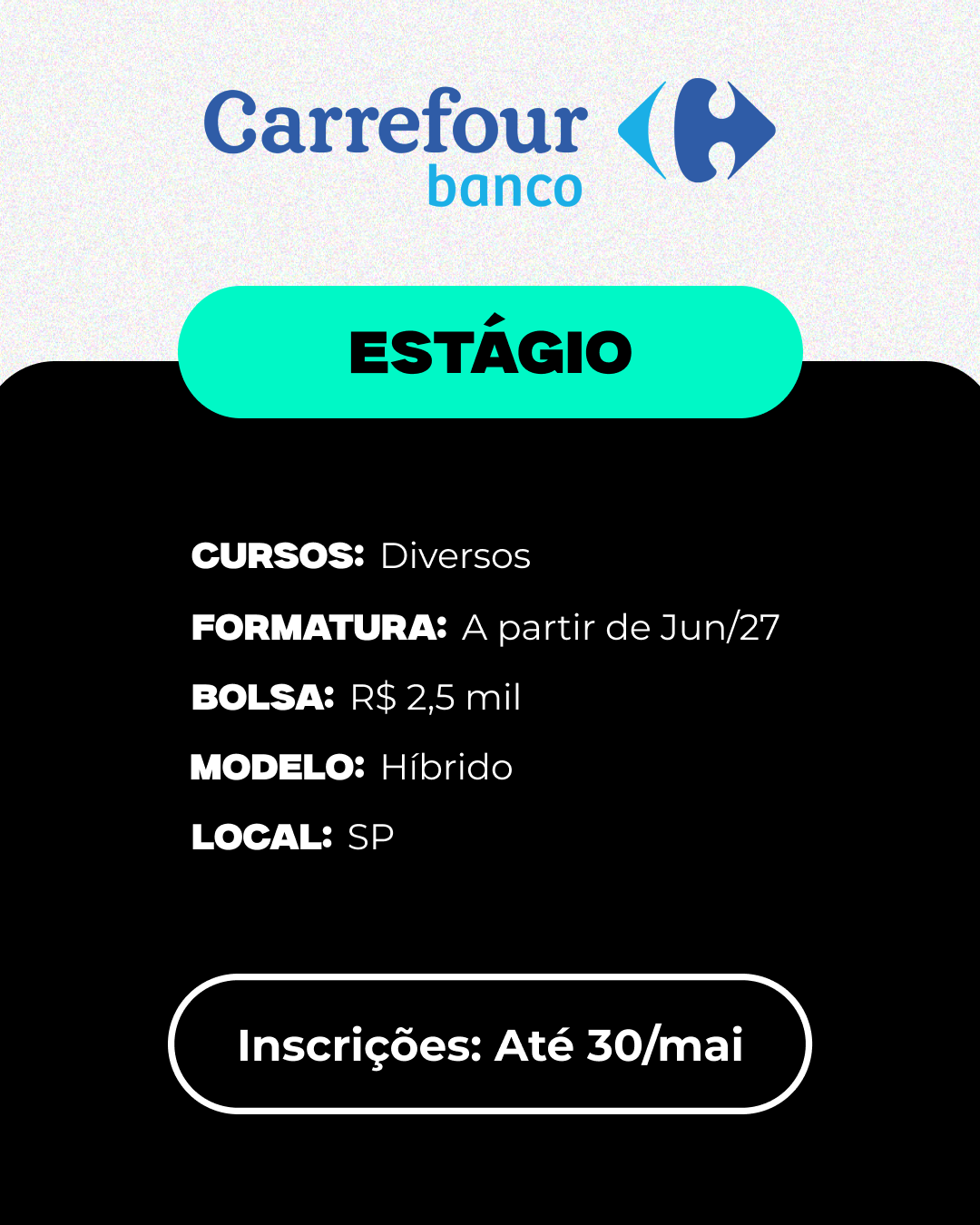 Estagio Carrefour