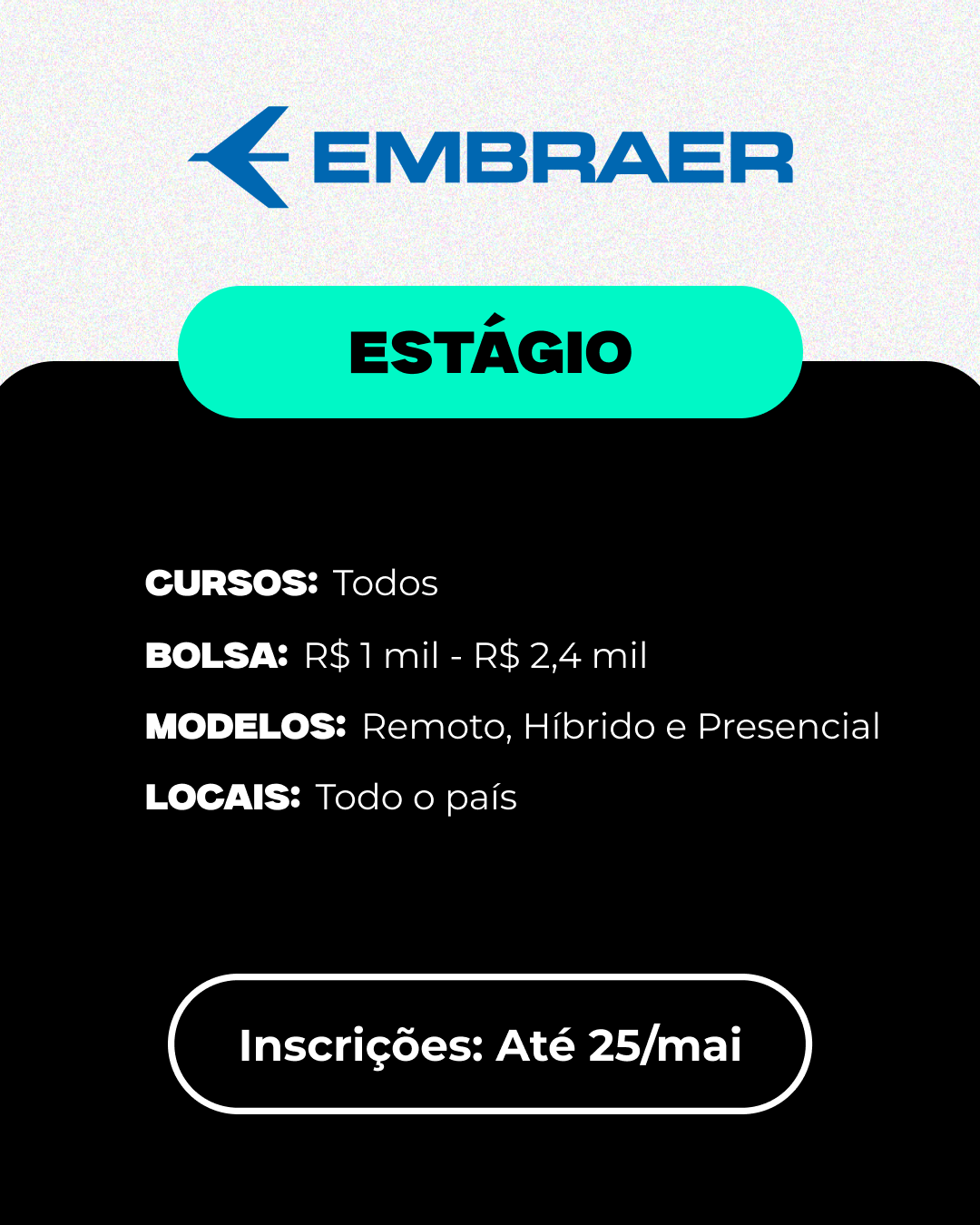 Estagio Embraer