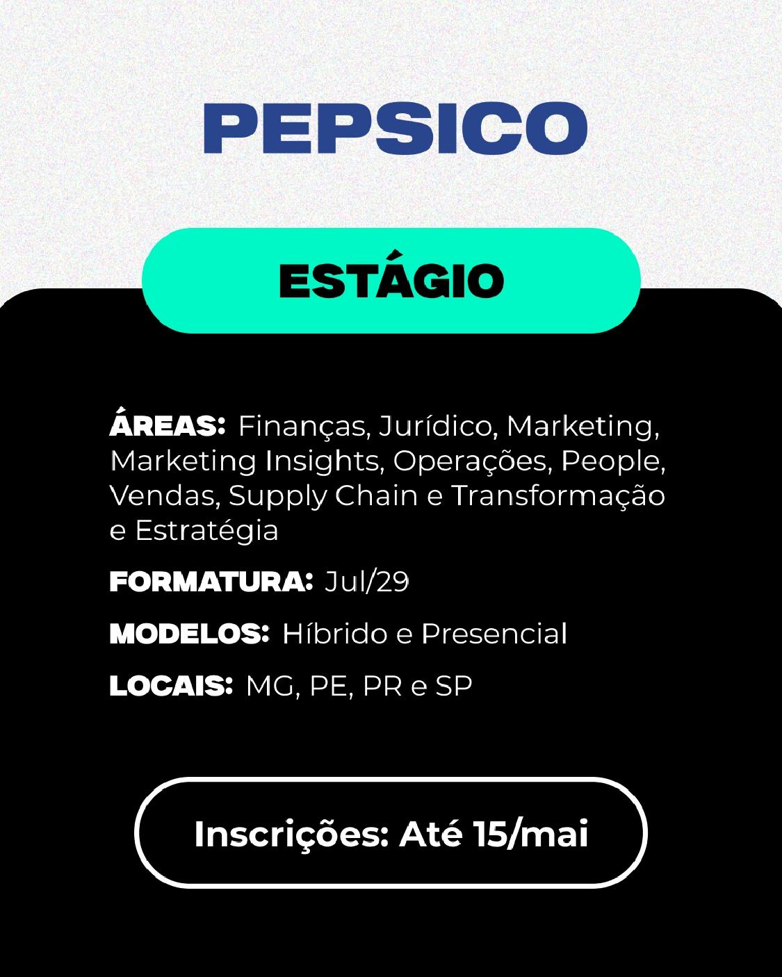 Pepsico até 15 05 1