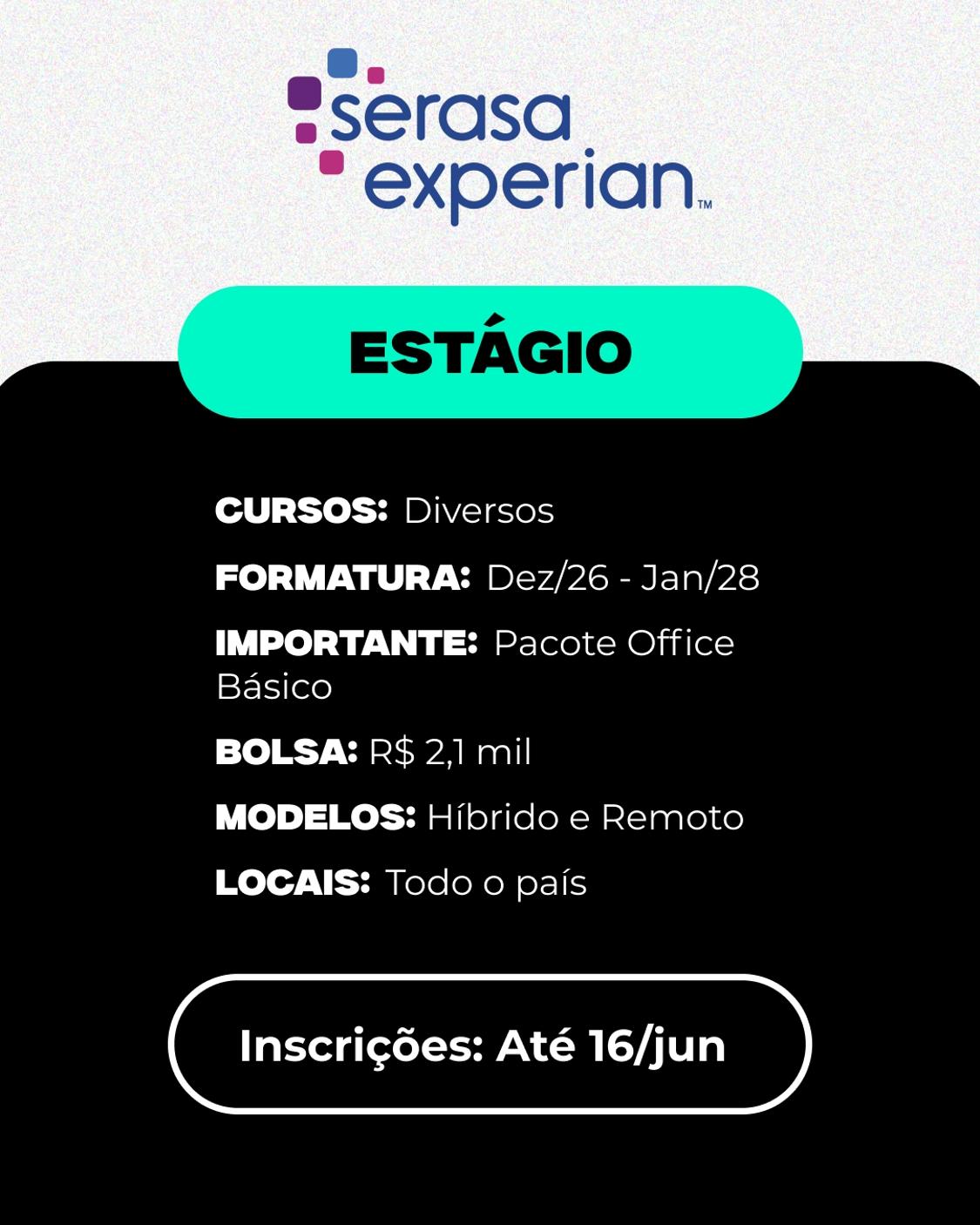 Serasa 16.06.2025