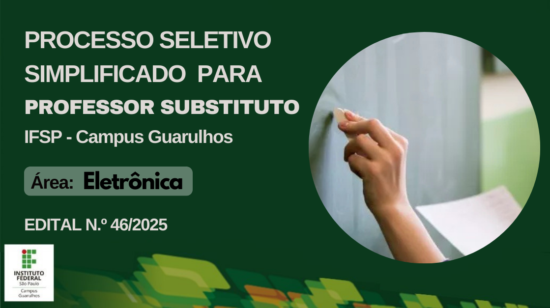 Edital 46 2025 Eletronica