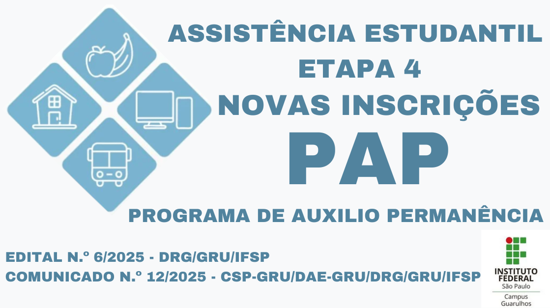 PAP Novas Incricoes Etapa 4 2025