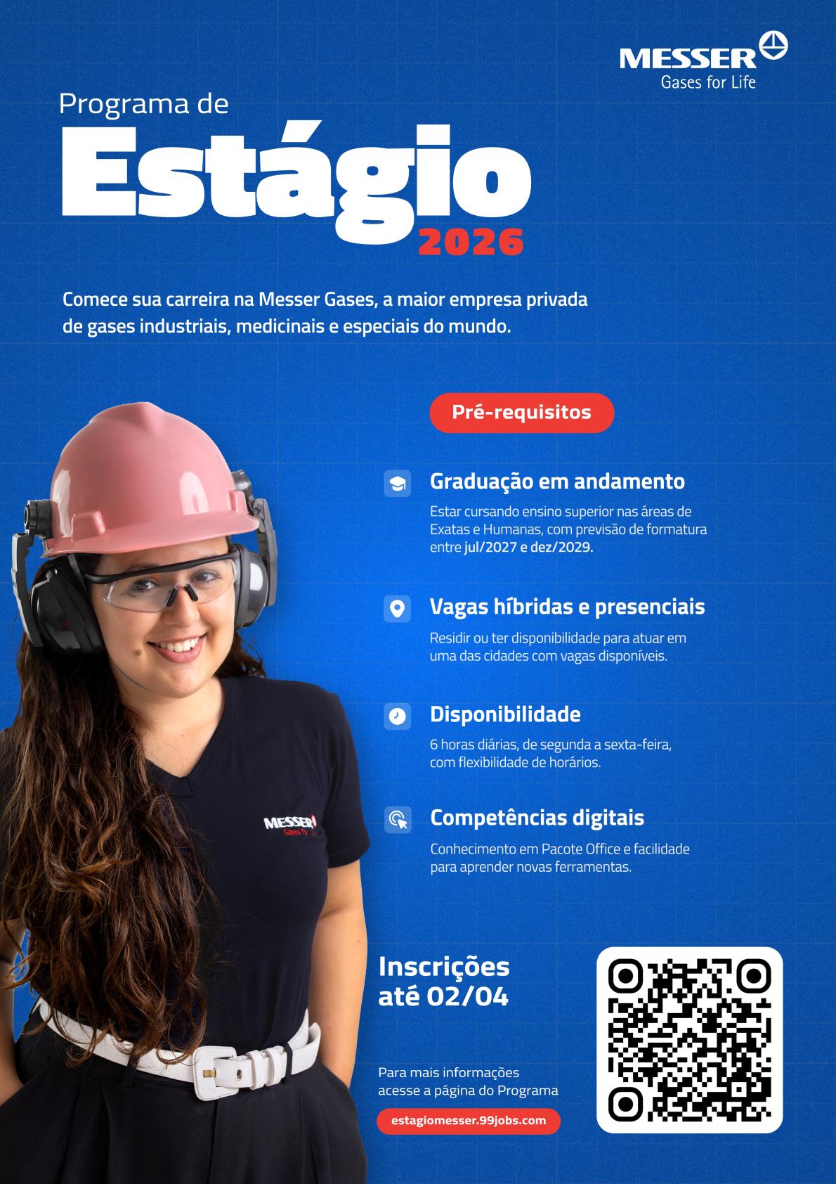 Messer Gases Programa de Estagio 2026 1