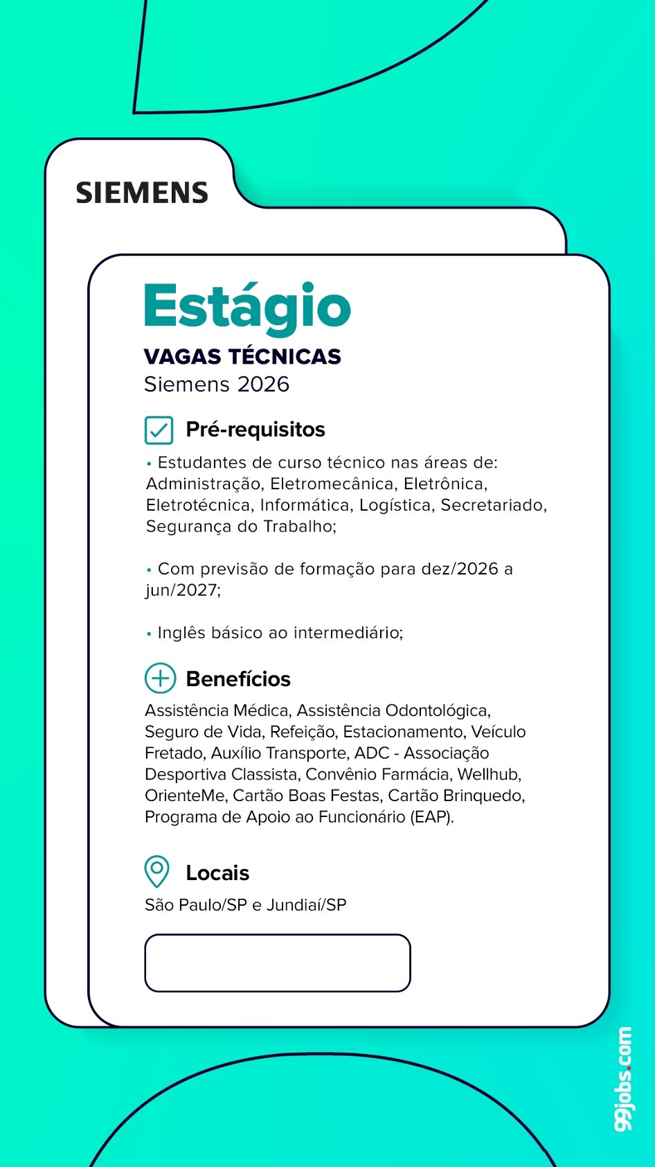 Siemens PDT25 Curadoria Story vagastec