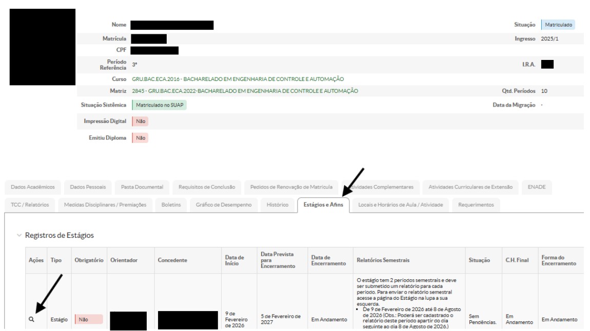 imagem iniciar estagio